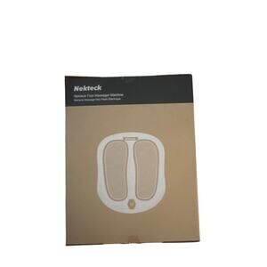 NEW Nekteck NK-FM-100 Foot Massager Heat Shiatsu Electric Kneading Machine